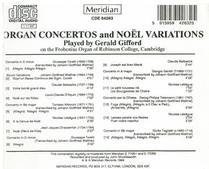 GERALD GIFFORD 'Organ Concertos & Noel Variations' CDE 84263