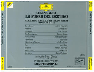 LA FORZA DEL DESTINO  419 203 (3-CD Set) $59.95