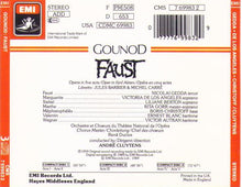 FAUST / Gedda/de los Angeles/Christoff- 7 69983-2 (3-cd Set)