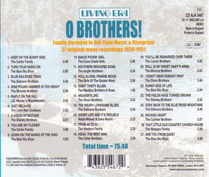 O BROTHERS - CD AJA 5467