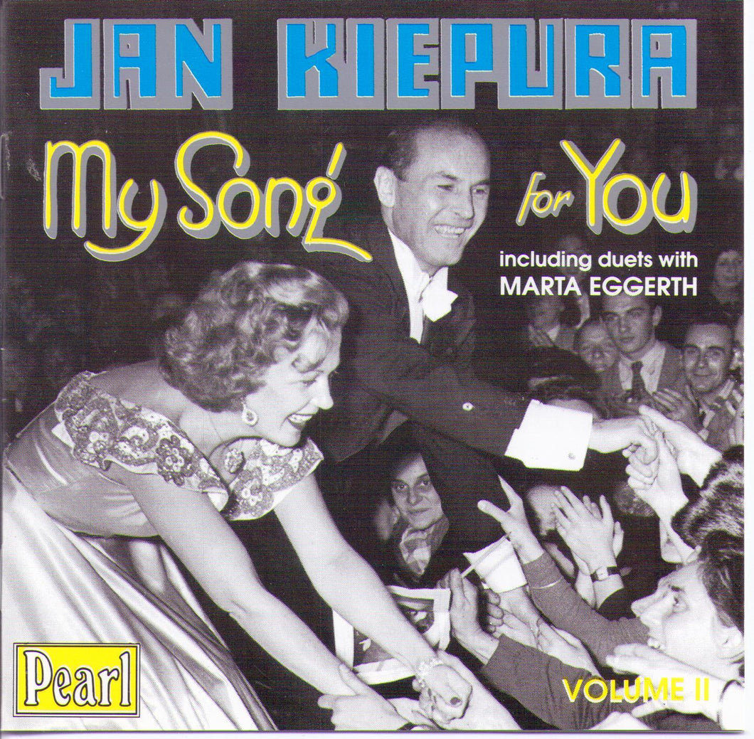 JAN KIEPURA - My Song for You - GEMM CD 9079