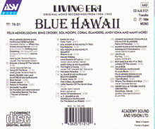 BLUE HAWAII - CD AJA 5121