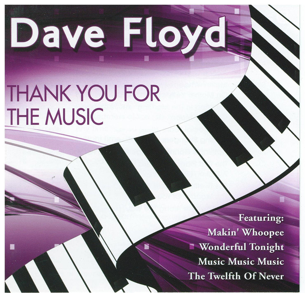 DAVE FLOYD 'Thank You For The Music' CDTS 227