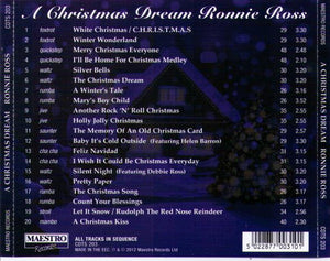 RONNIE ROSS 'A Christmas Dream' CDTS 203
