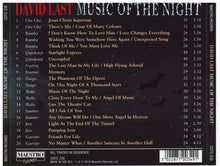 DAVID LAST 'Music Of The Night' CDTS 236