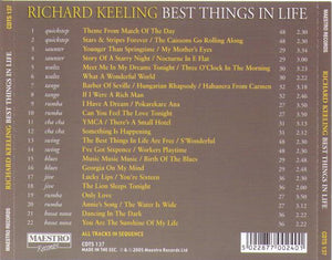 RICHARD KEELING 'Best things in life' CDTS 137